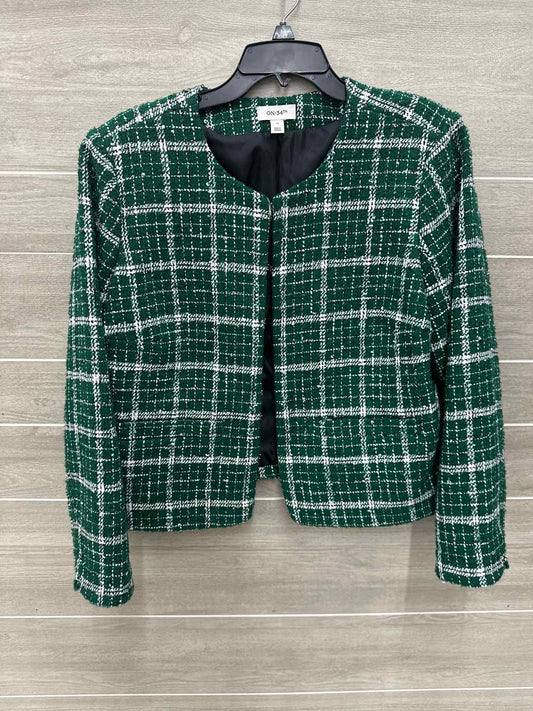 On 34th Size 14 Green Womens Blazer