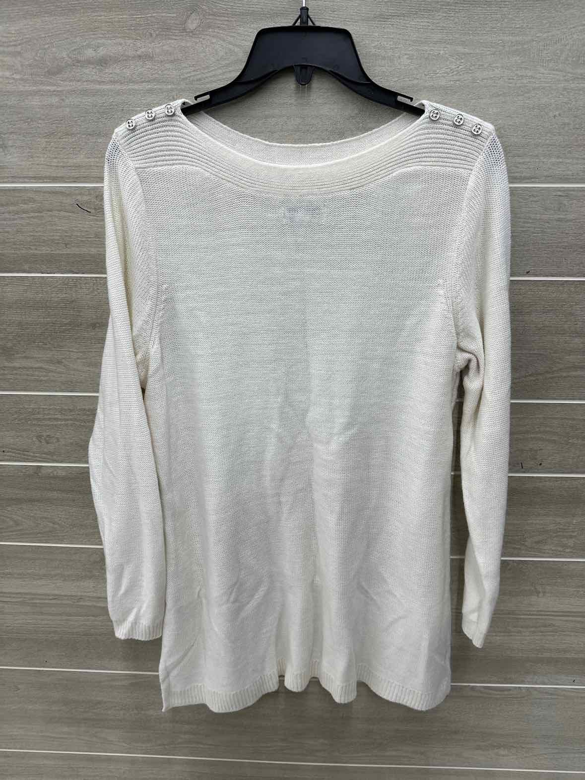 Croft & Barrow Size XL Cream Womens Sweater
