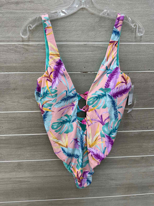 BarIII Multi-Color Womens Size XL Swimsuit