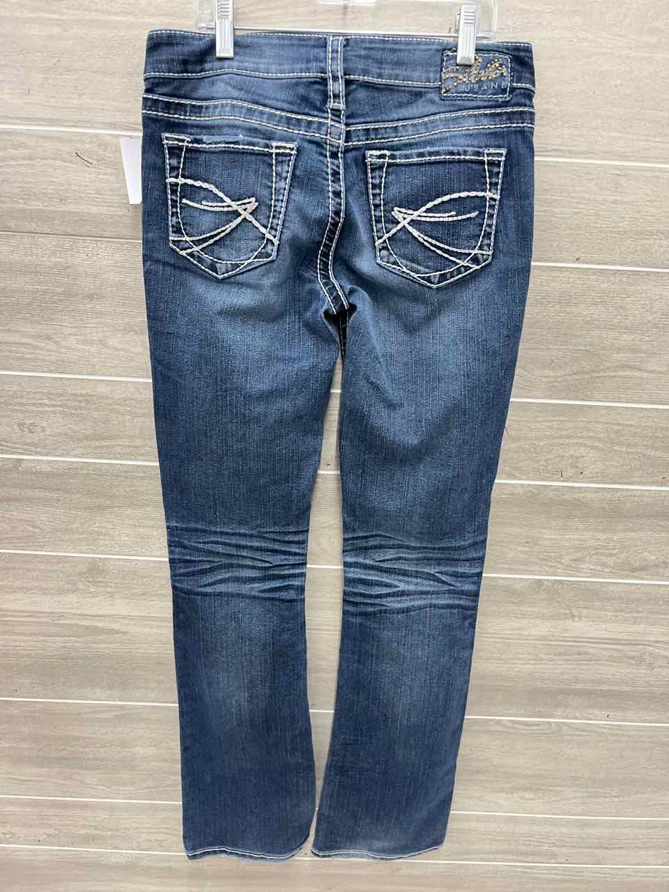 Silver Size 2 Blue Womens Jeans