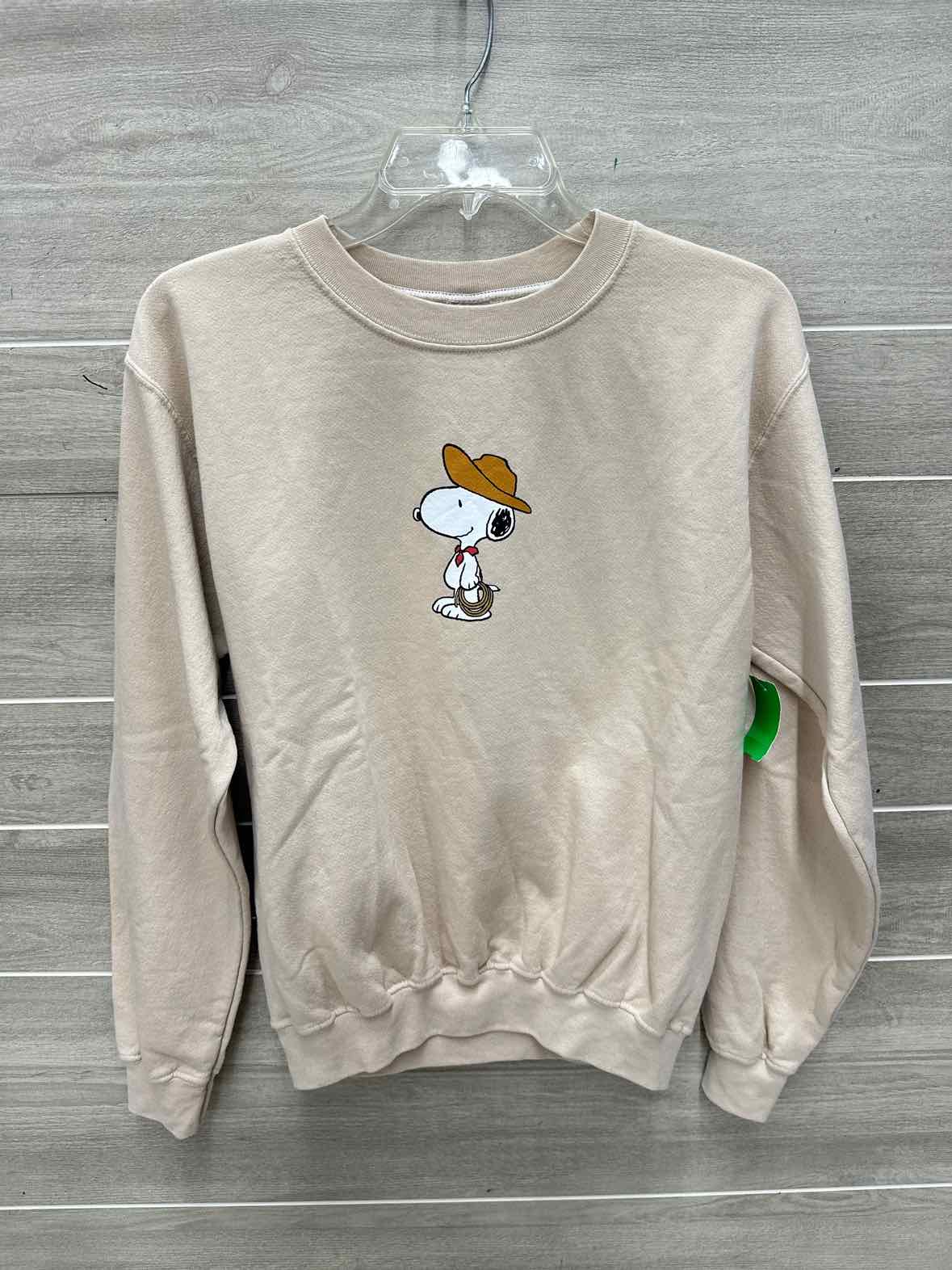 Size S Beige Womens Sweatshirt