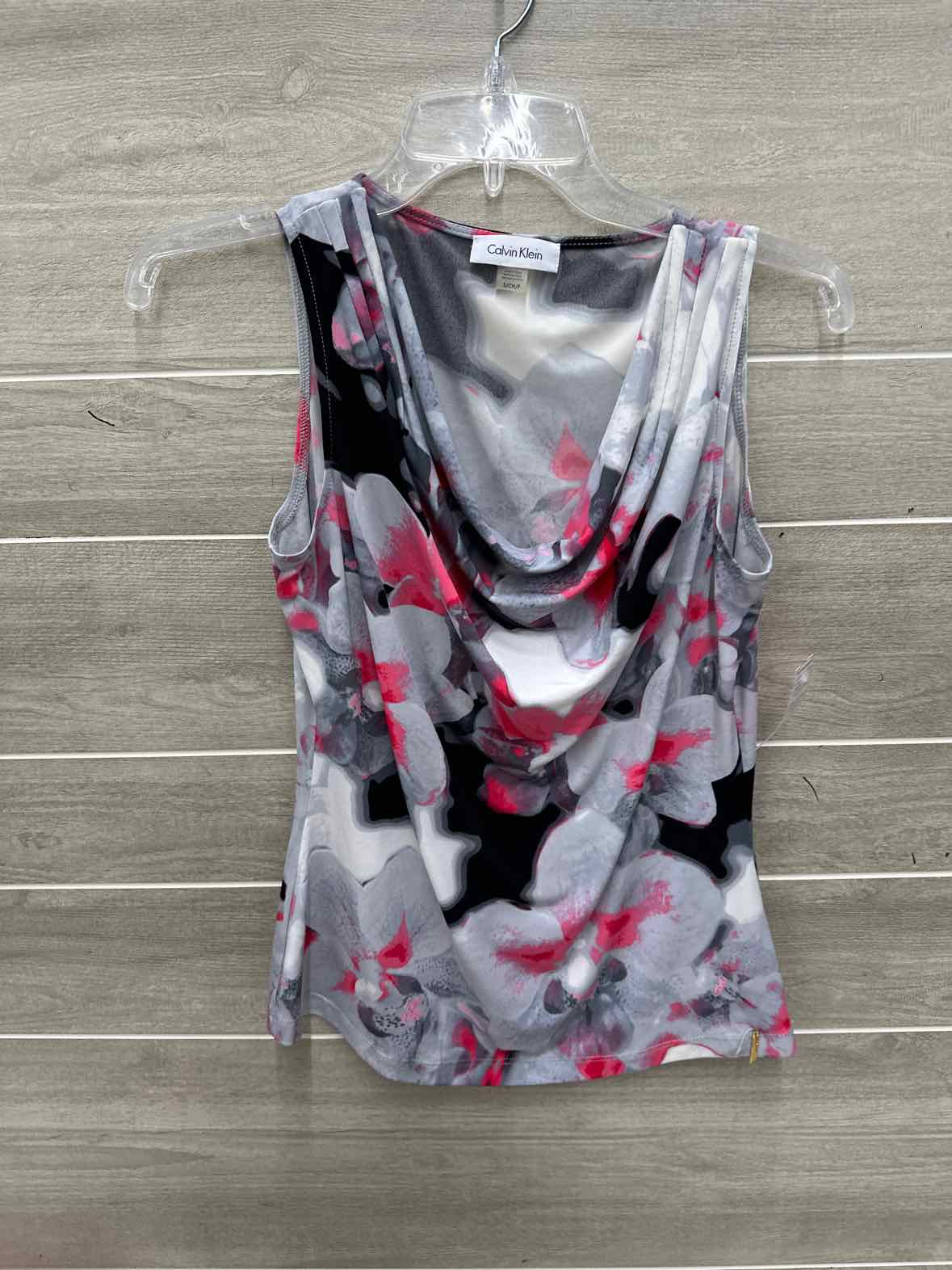 Calvin Klein Size S Gray Womens Tank Top