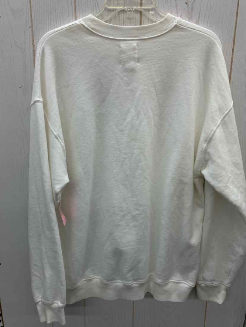 Billabong White Womens Size S/M Sweatshirt