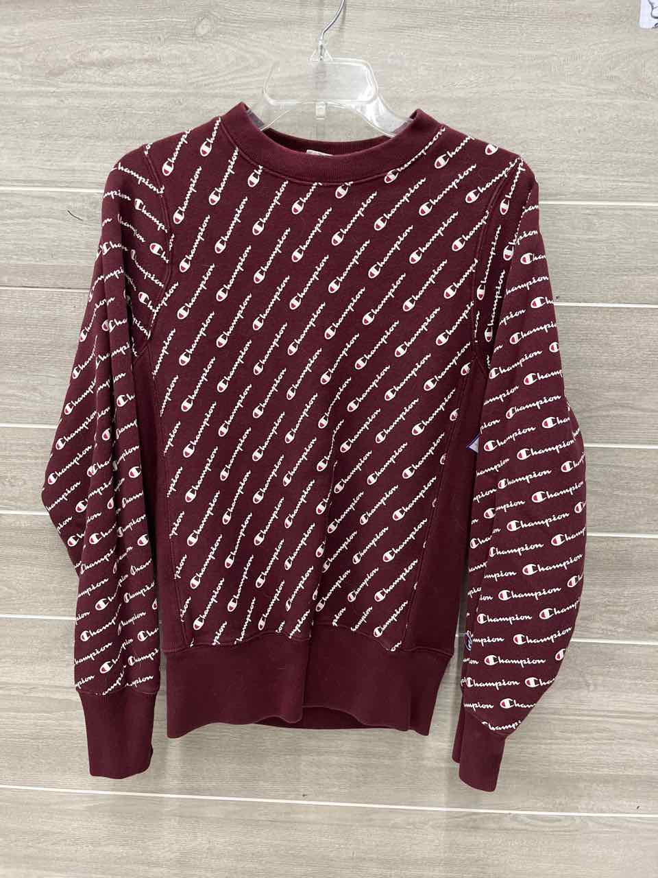 Champion Size XS Burgundy Womens Sweatshirt