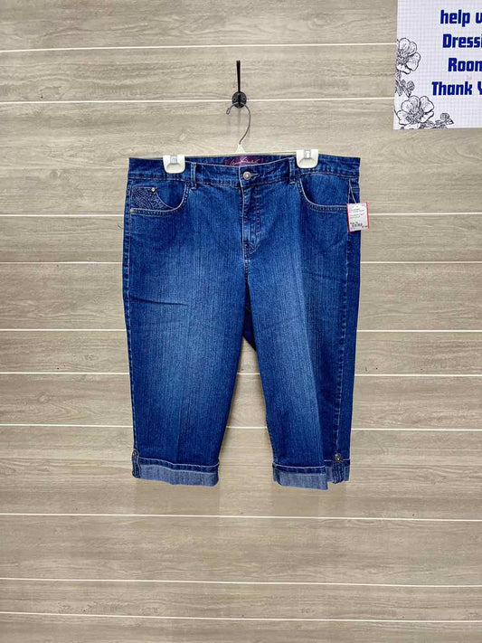 Gloria Vanderbilt Blue Womens Women Size 16 Jeans