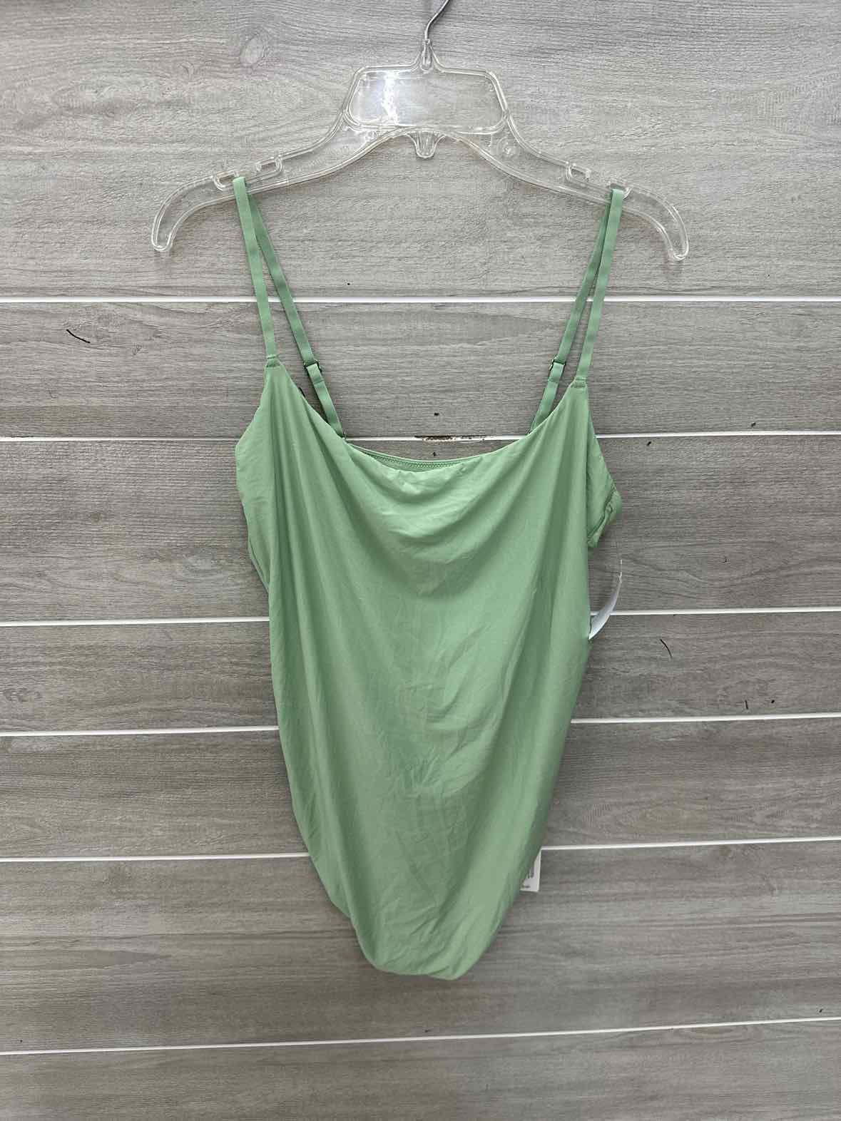 AERIE Green Womens Women Size XL Bodysuit