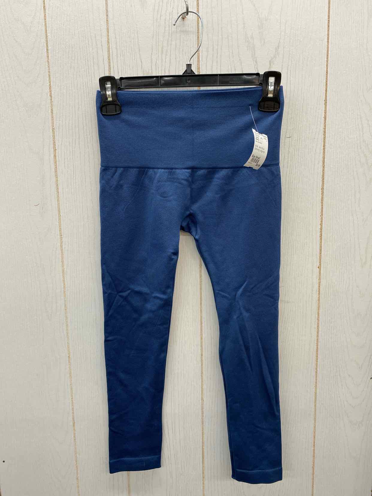 Breezies Blue Womens Size Small Leggings