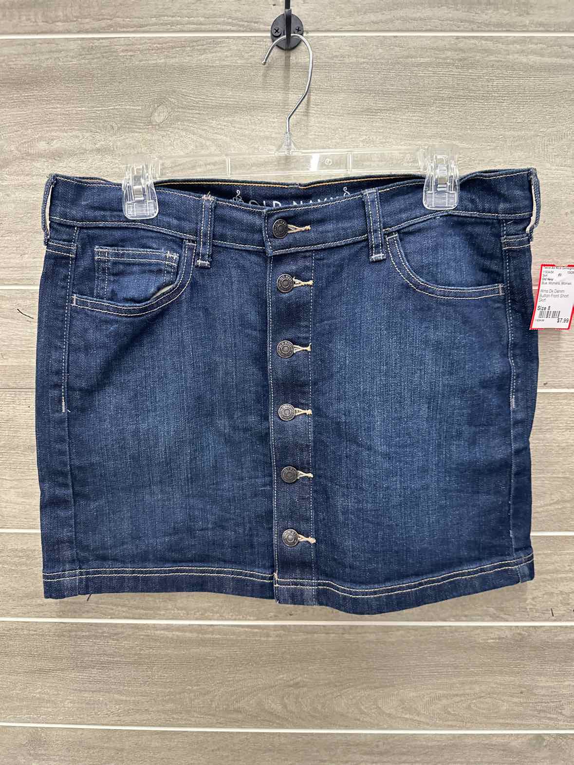 Old Navy Size 8 Blue Womens Skirt