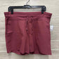 Tuff Athletics Size XL Burgundy Womens Shorts