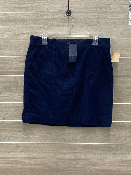 Tommy Hilfiger Navy Womens Size 8 Skirt