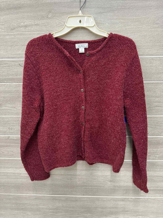 Christopher & Banks Size S Burgundy Womens Sweater