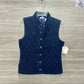 Liz Claiborne Size S Navy Womens Vest