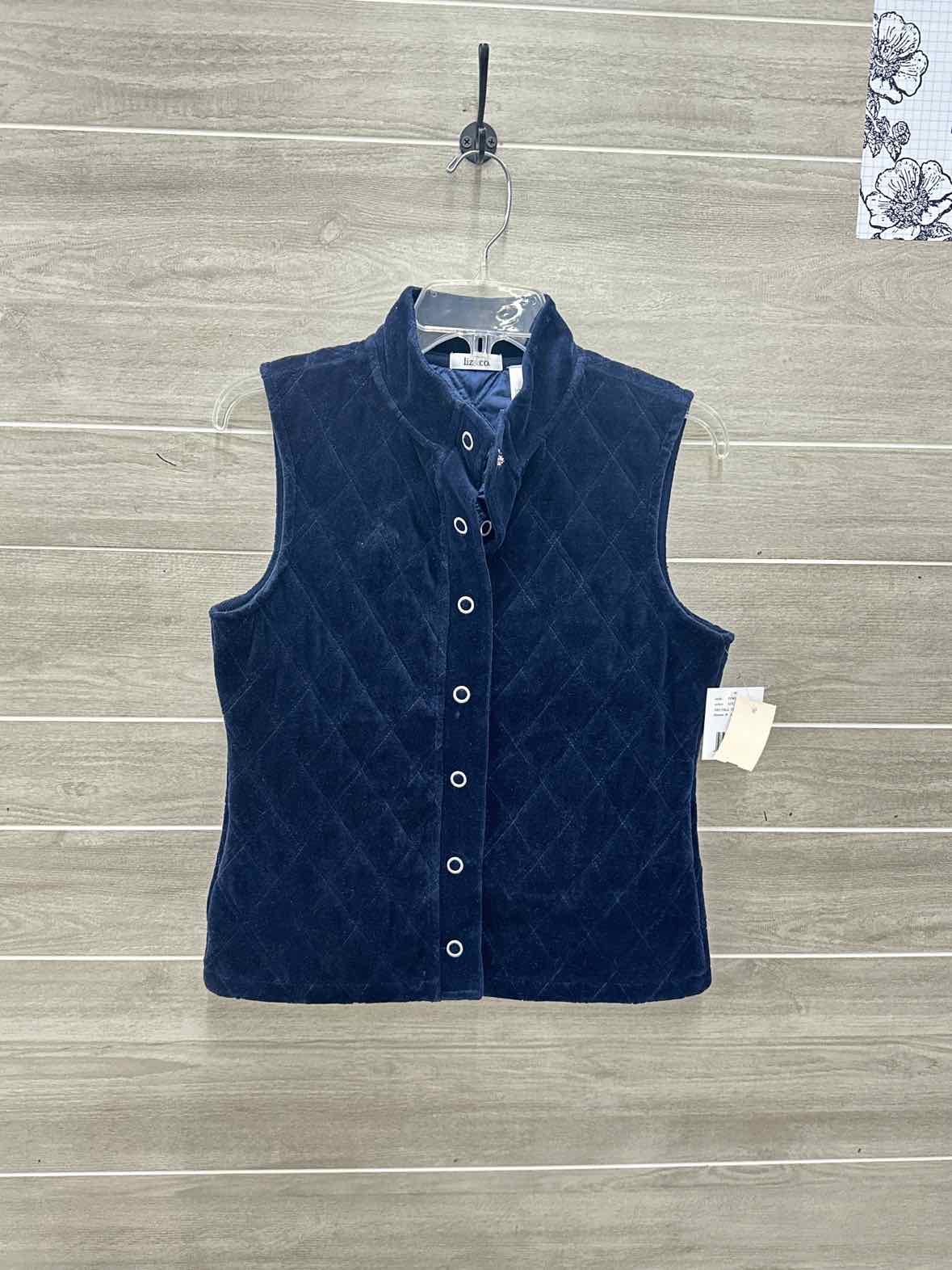 Liz Claiborne Size S Navy Womens Vest