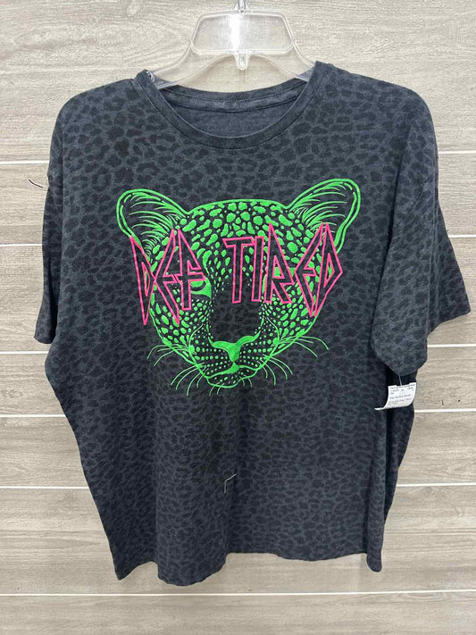 Gray Womens Women Size XL Shirt