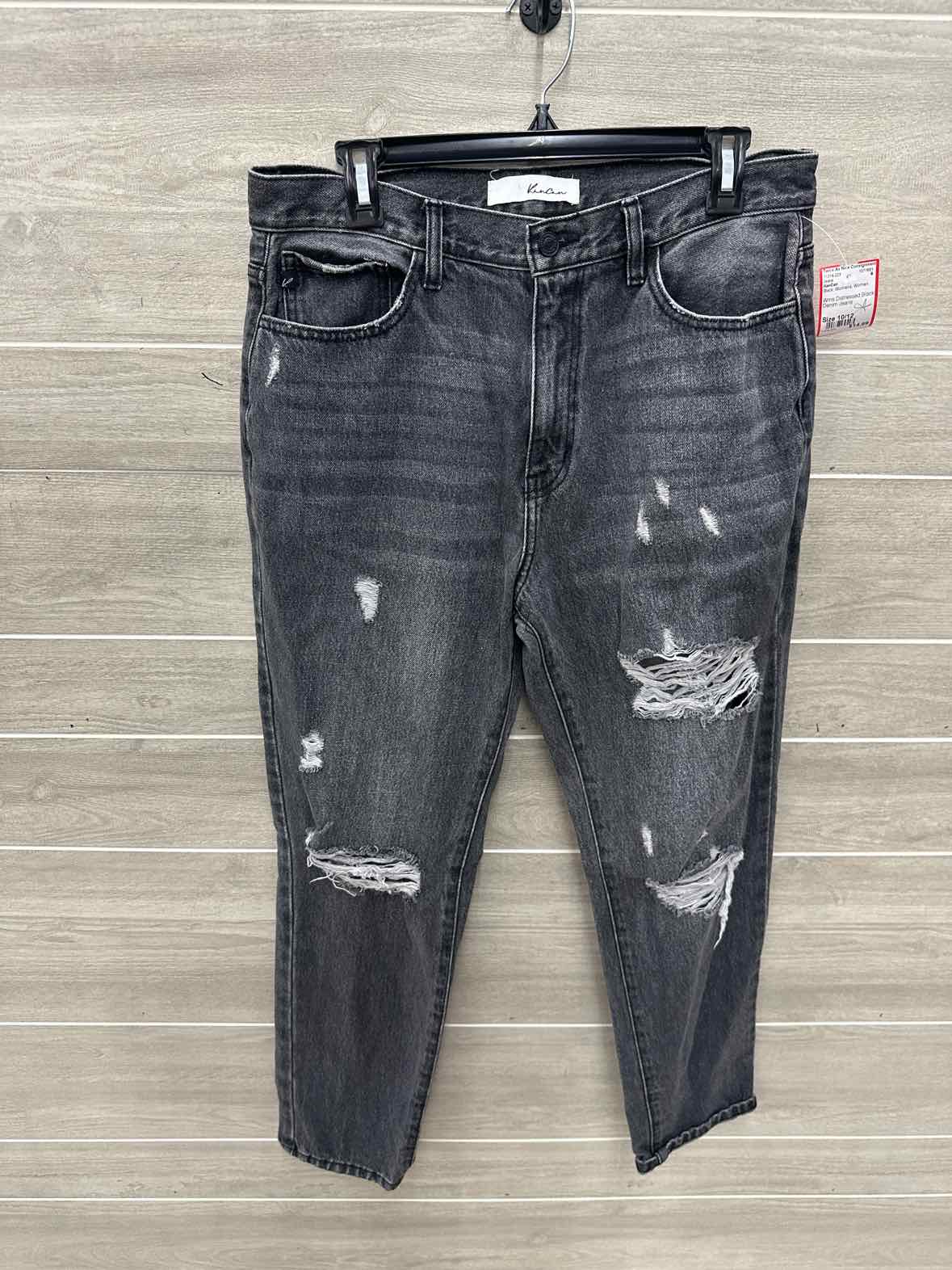 KanCan Size 10/12 Black Womens Jeans