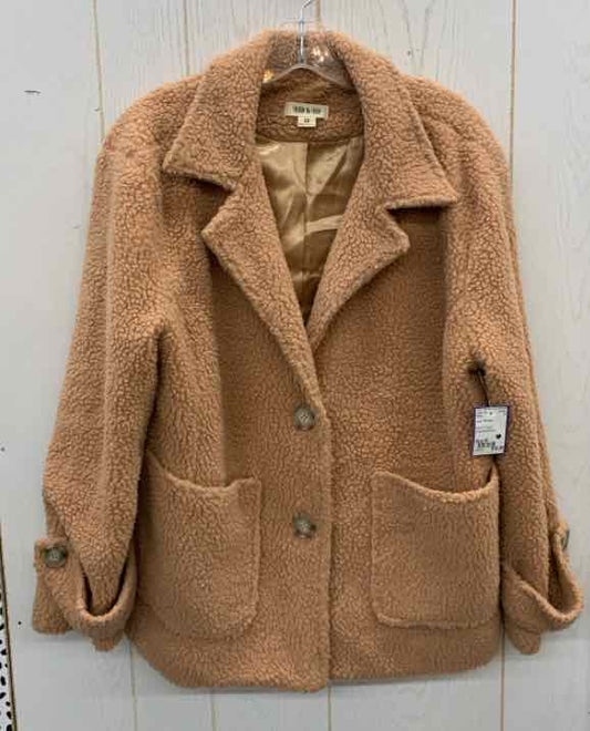 Beige Womens Size M Blazer