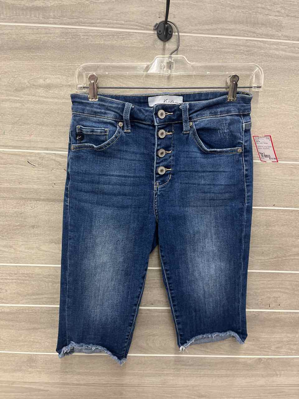 KanCan Size 5 Blue Junior Shorts