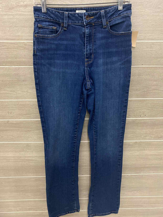 LL Bean Blue Womens Size 4 Long Jeans