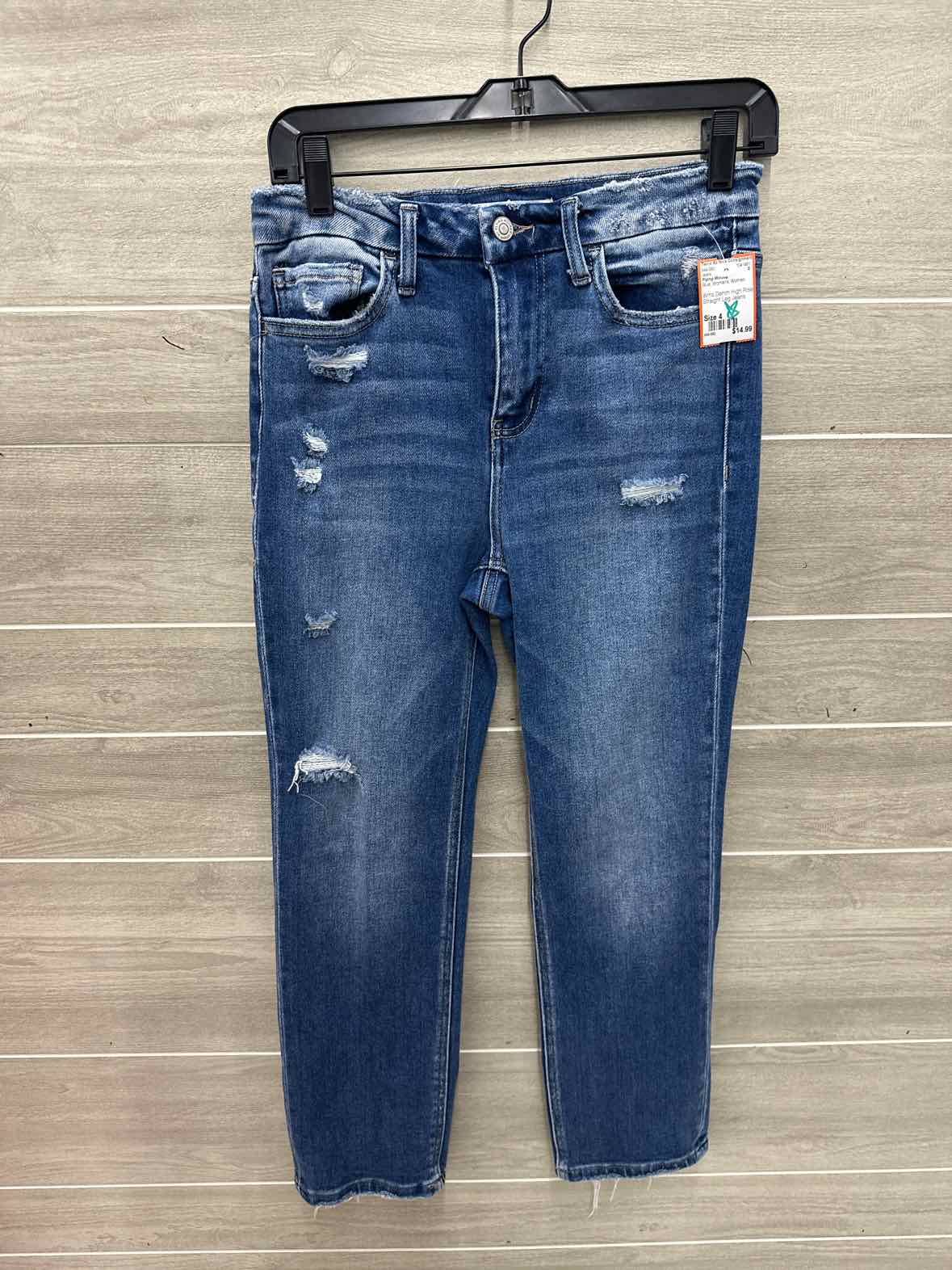 Flying Monkey Size 4 Blue Womens Jeans