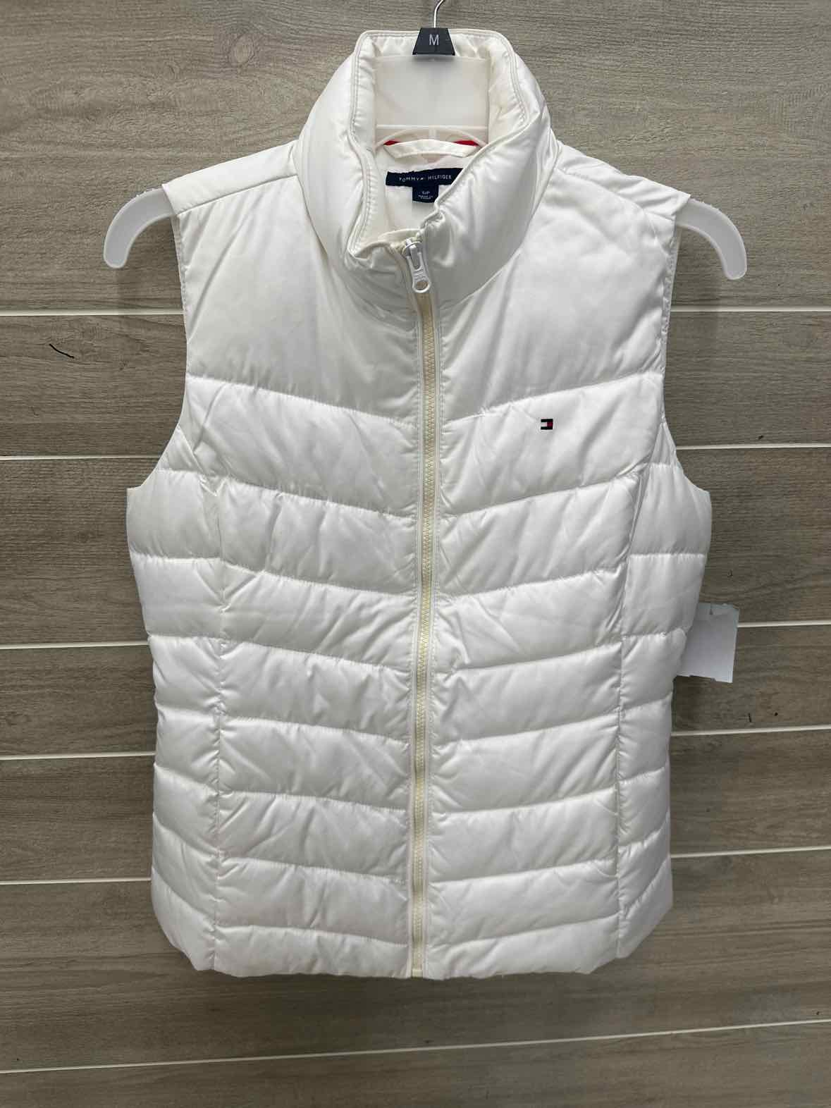 Tommy Hilfiger White Womens Women Size Small Vest