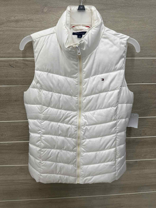 Tommy Hilfiger White Womens Women Size Small Vest