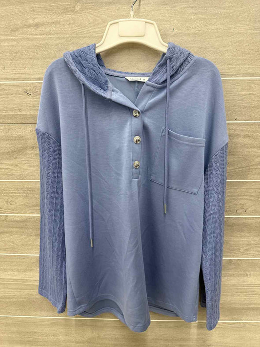 Size M Blue Womens Sweatshirt