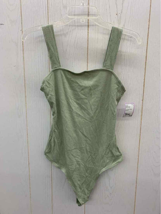 American Eagle Green Junior Size L Bodysuit