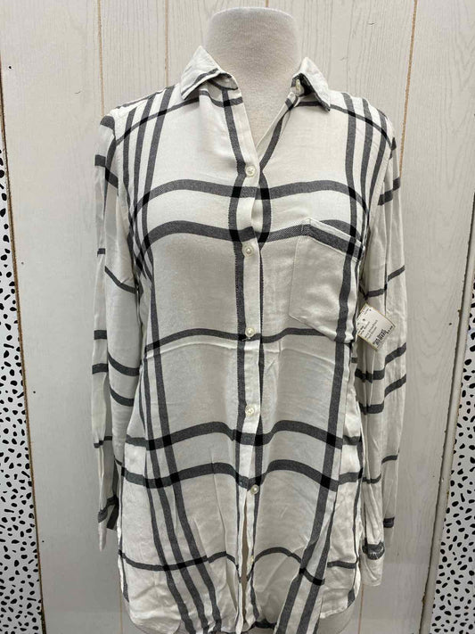 Old Navy White Womens Size Small Shirt