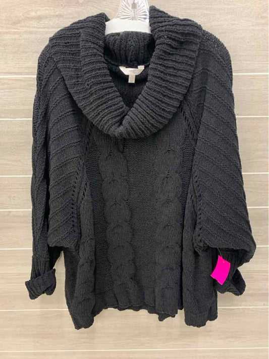 Terra & Sky Black Womens Size 20/22 Sweater