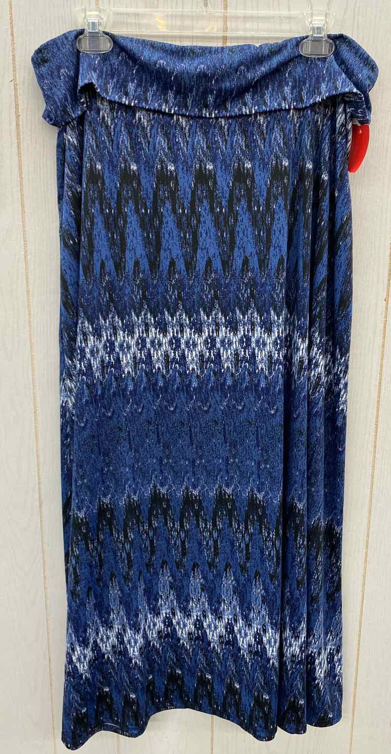 NY Collection Blue Womens Size 12/14 Skirt