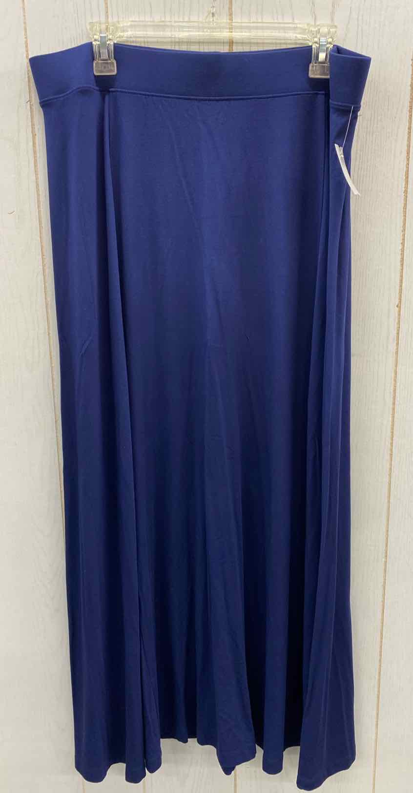 Lands End Blue Womens Size 16 Tall Skirt