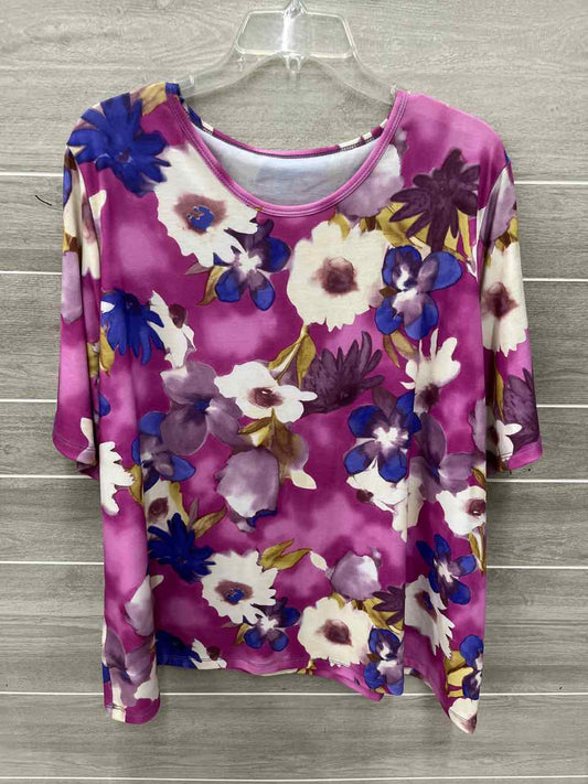 Pink Womens Women Size 2X Shirt