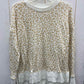 Time & Tru Tan Womens Size Small Sweatshirt