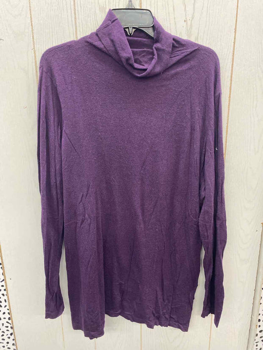 Purple Womens Size 3X Sweater