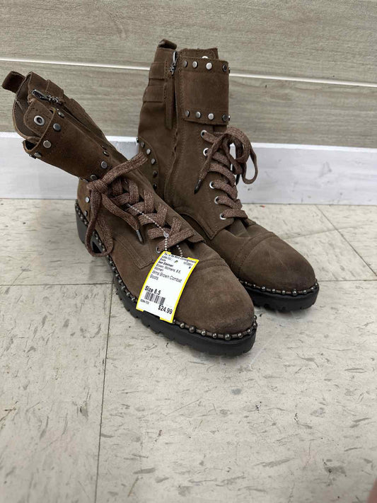 8.5 Sam Edelman Brown Womens Women Size 8.5 Boots