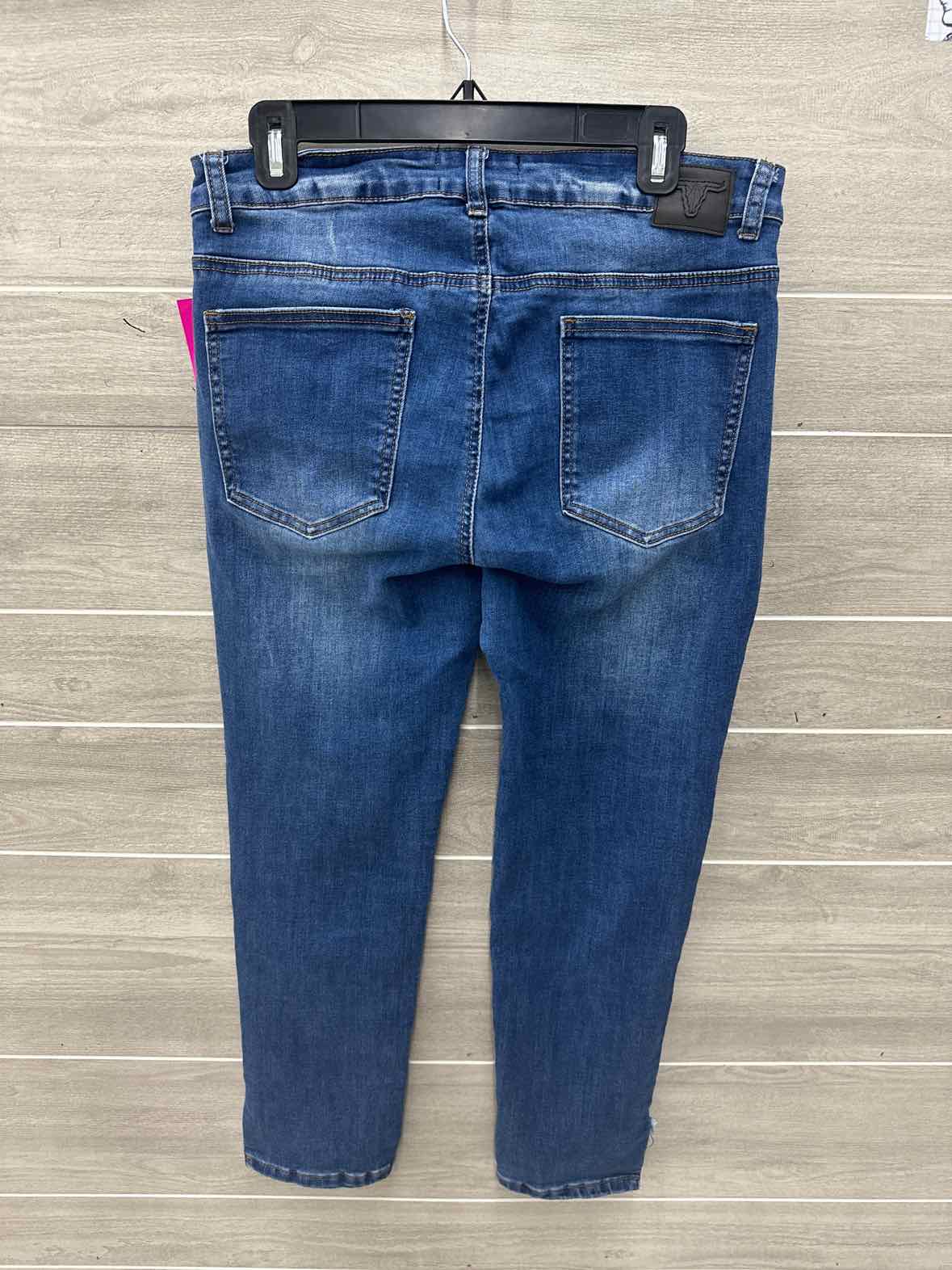 Lucky & Blessed Size 14 Blue Womens Jeans