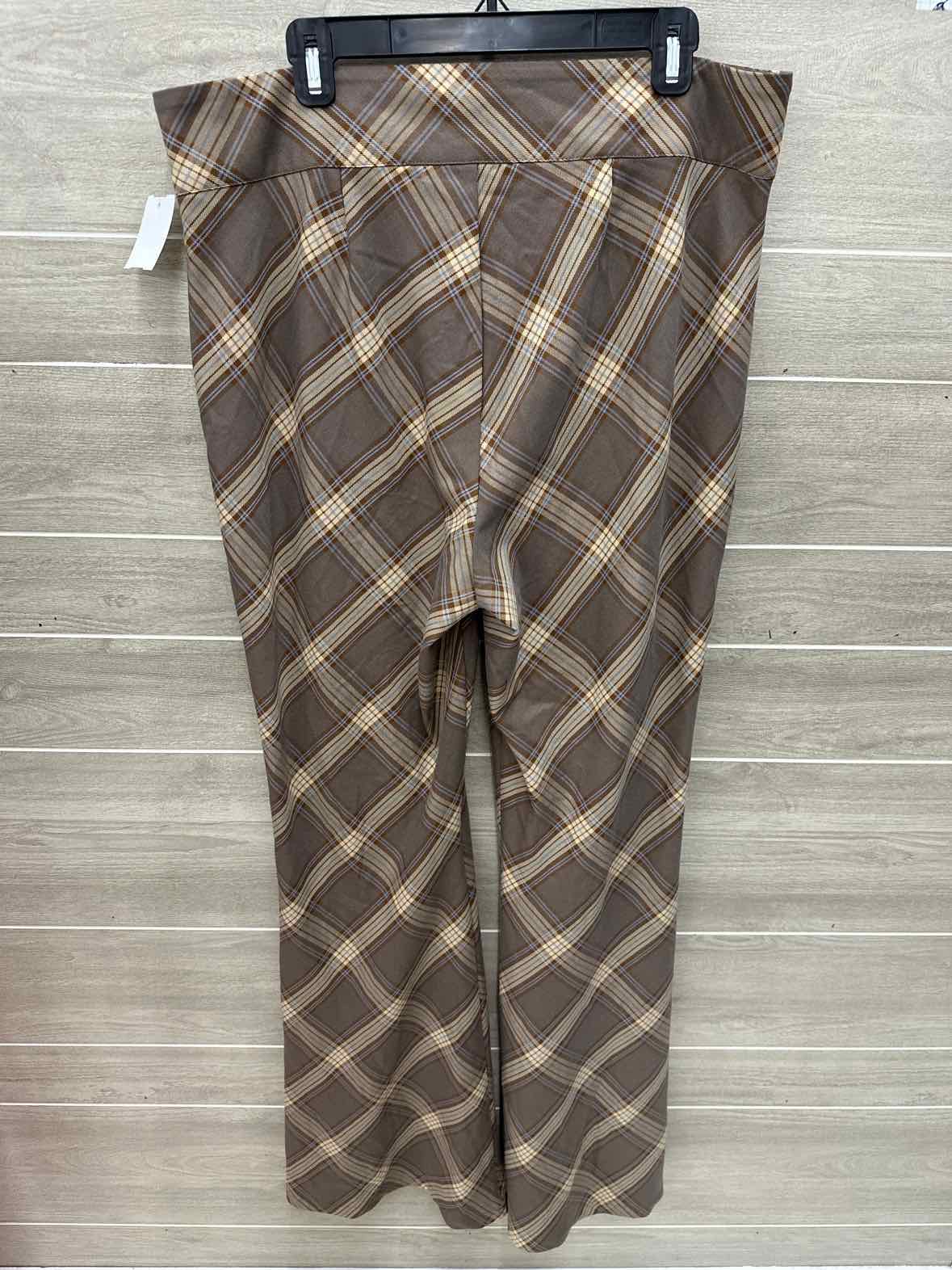 Unique Vintage Taupe Womens Size 1X Tall Pants