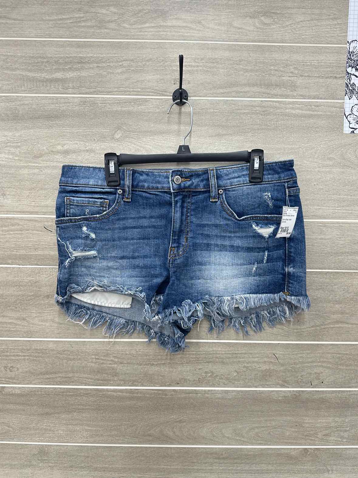 Eunina Blue Womens Women Size 10/12 Shorts