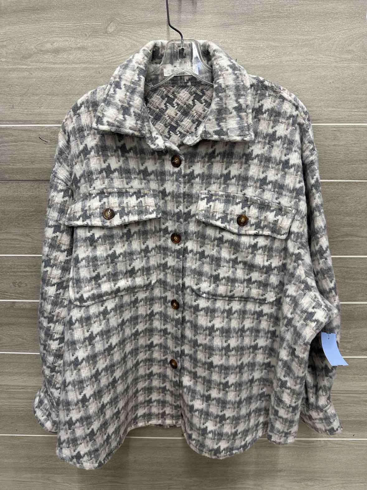 Wisteria Lane Size S/M Gray Womens Shirt