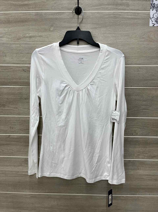 Apt 9 White Womens Women Size M Shirt