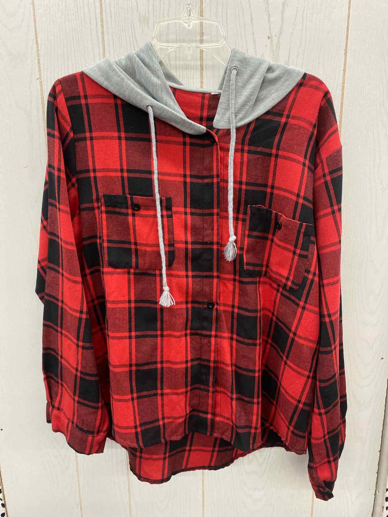 Red Junior Size XL Shirt