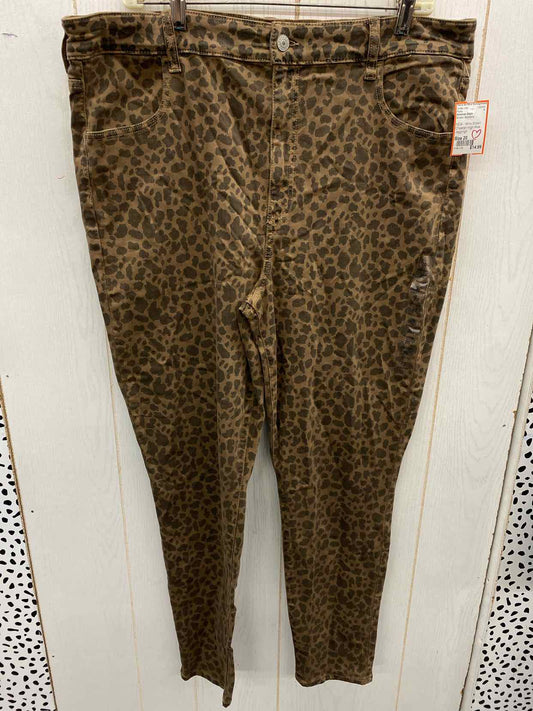 American Eagle Brown Womens Size 20 Pants