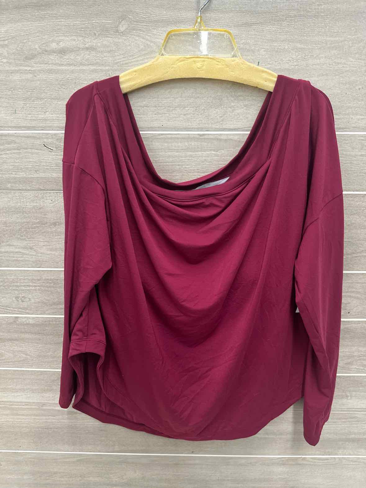 Halara Size XL Burgundy Womens Shirt