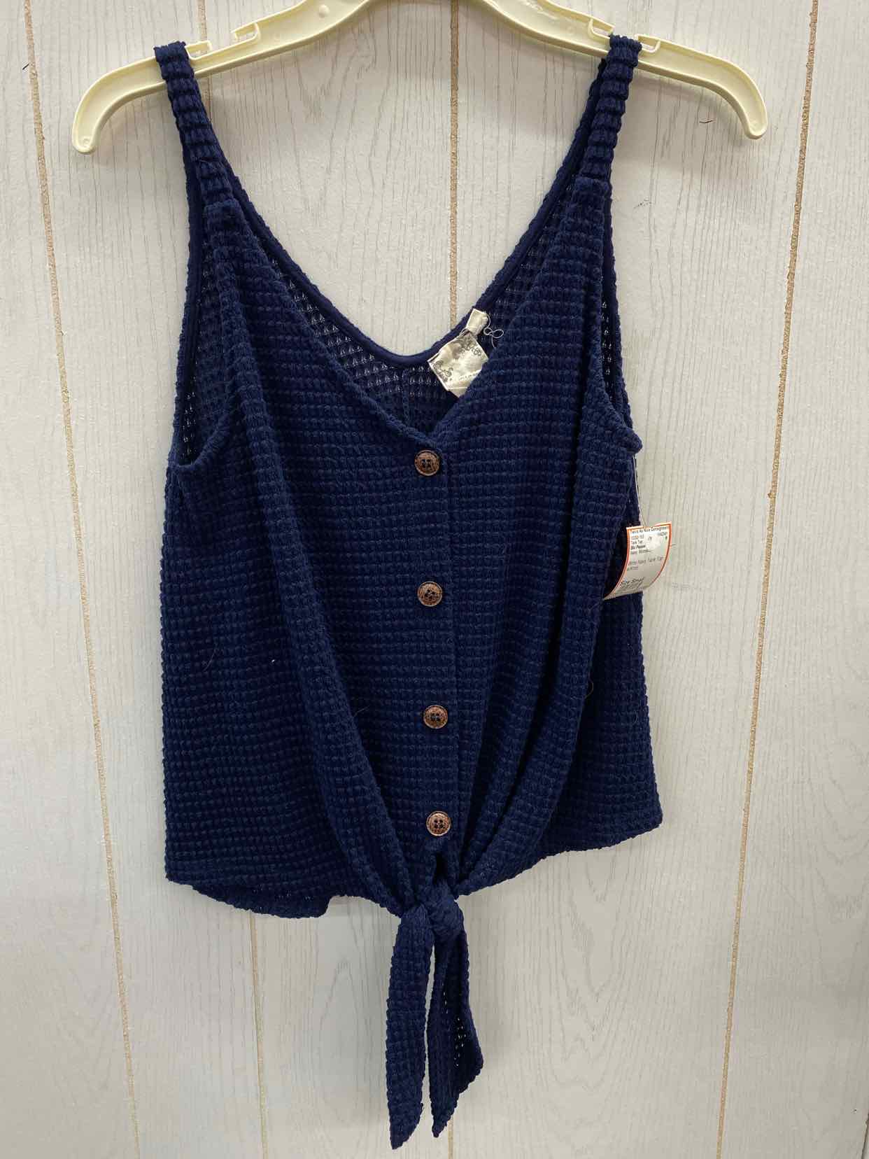 Blu Pepper Navy Womens Size Small Tank Top