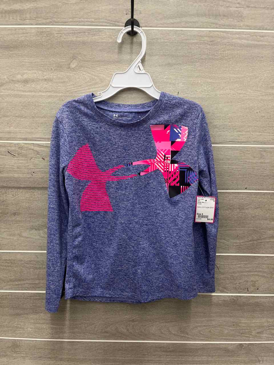 Under Armour Girls Size 6 Shirt