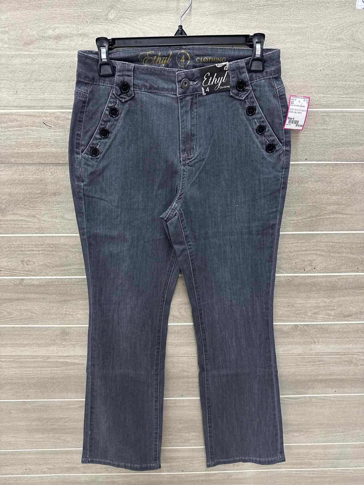 Ethyl Size 4 Blue Womens Jeans