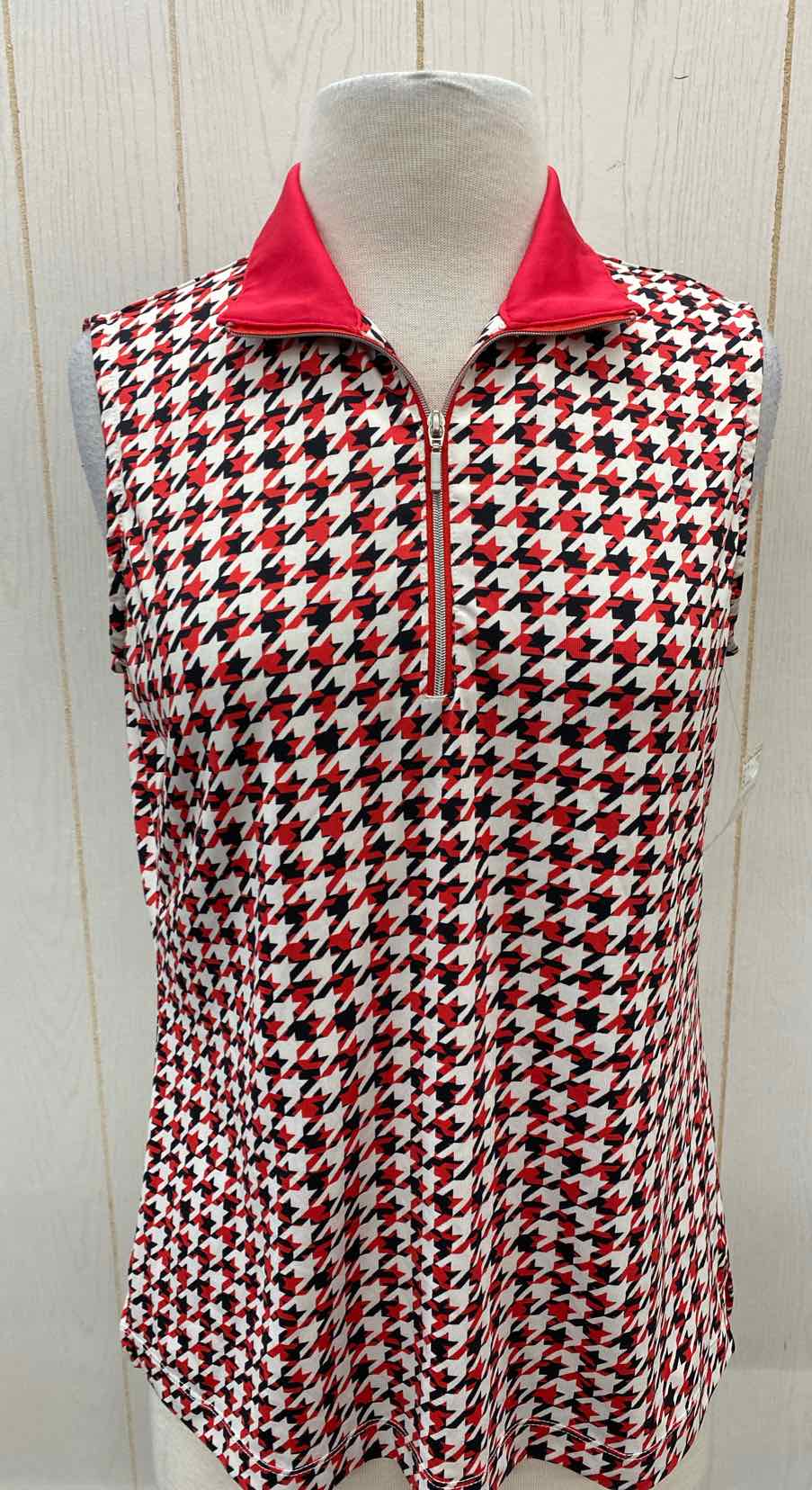 TAIL Red Womens Size M Shirt