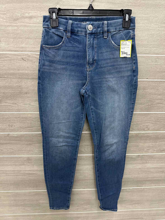 American Eagle Size 2 Blue Womens Jeans