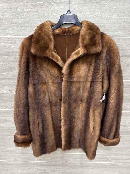 Size M Brown Womens Jacket (Outdoor)