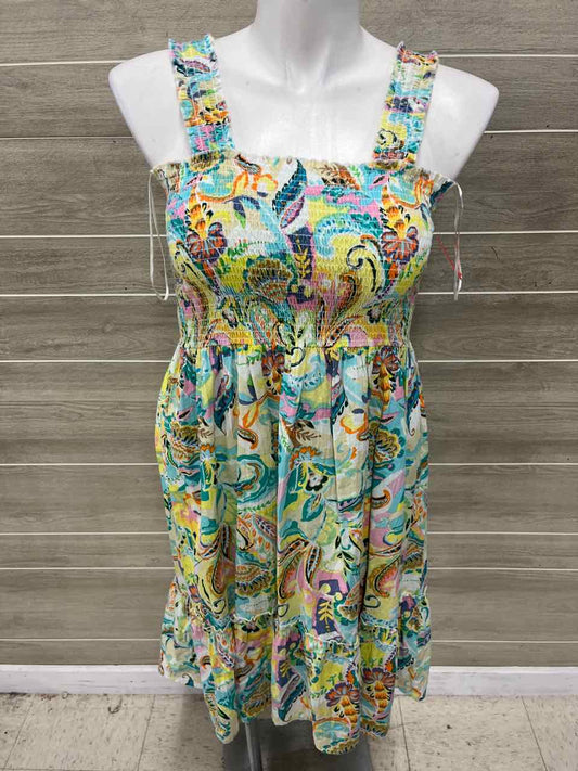 Charlie Paige Size 10 Multi-Color Womens Dress